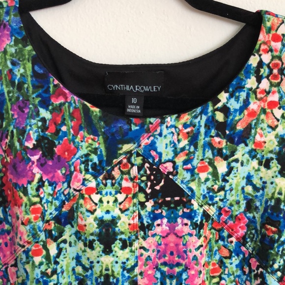 Cynthia Rowley: sleeveless dress w/ pockets 🌸🌺🌼 - Picture 2 of 6
